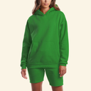 Chandail à capuche surdimensionné