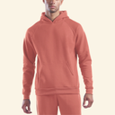 Chandail à capuchon sans cordon fabriqué sur mesure