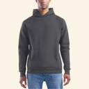 Chandail à capuchon sans cordon fabriqué sur mesure