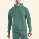 Chandail à capuchon sans cordon fabriqué sur mesure