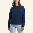 Chandail col rond surdimensionné