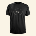 T-shirt à col rond unisexe