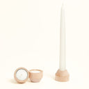 Ensemble de bougeoirs et bougies
