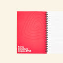 Cahier de notes sur mesure avec reliure spirale