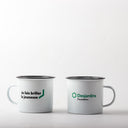 Tasse à café en émail