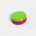 Frisbee en plastique recyclable arrondi