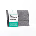100% recycled felt pouch