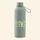 Bouteille simple paroi - acier inoxydable recyclé