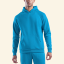 Chandail à capuchon sans cordon fabriqué sur mesure