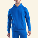 Chandail à capuchon sans cordon fabriqué sur mesure