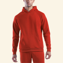 Chandail à capuchon sans cordon fabriqué sur mesure