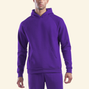 Chandail à capuchon sans cordon fabriqué sur mesure