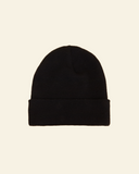 Fine knit toque made of merino wool and acrylic