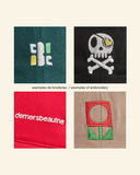 Casquette en coton, palette biodégradable