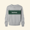 personalized jacquard sweater