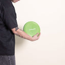 Frisbee en plastique recyclable arrondi