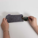 Étui à lunettes en feutre