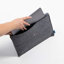 100% recycled felt pouch