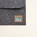 100% recycled felt pouch