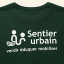 T-shirt à col rond unisexe