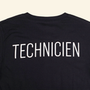 T-shirt à col rond unisexe
